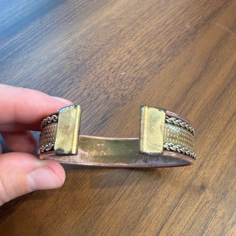Copper Cuff Bracelet - Picture 3 of 5